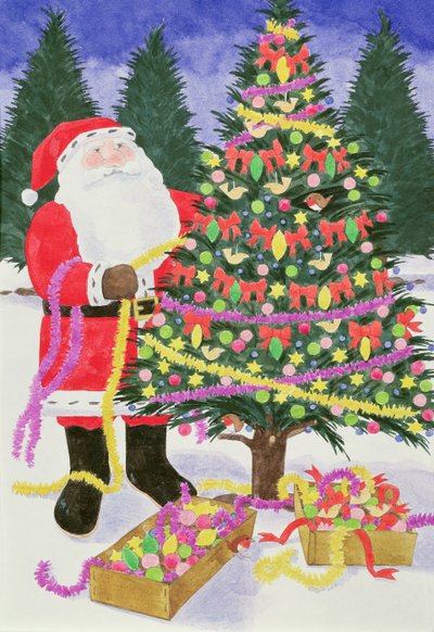 Alberi di Babbo Natale da Linda Benton